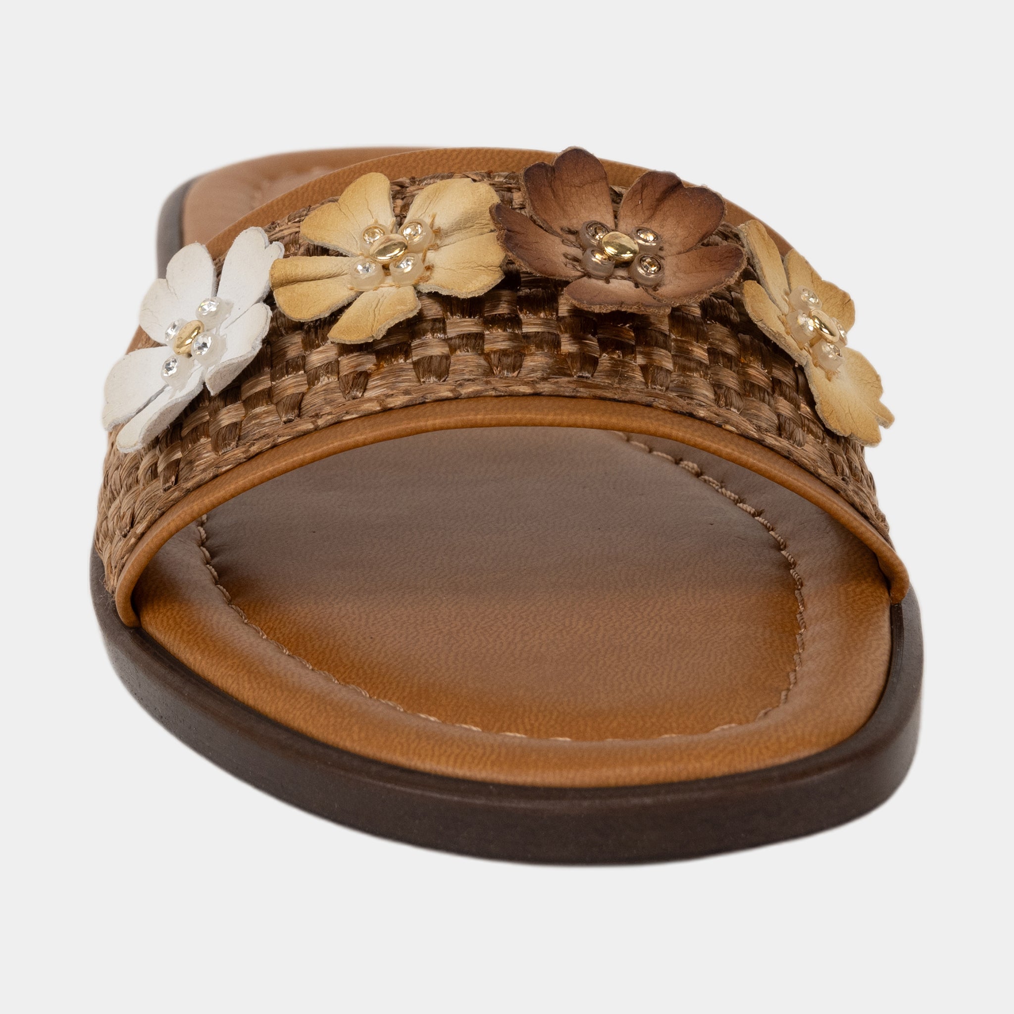Atom Floral Slide Sandal