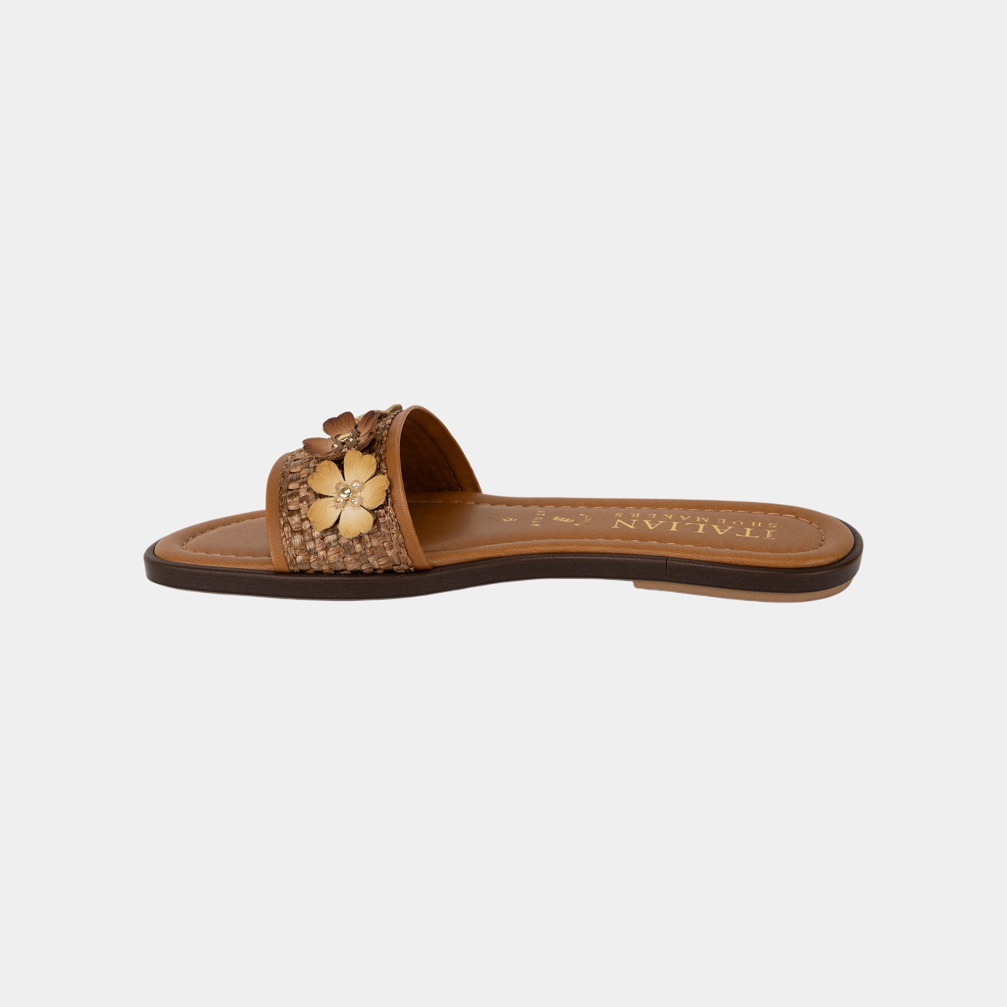 Atom Floral Slide Sandal