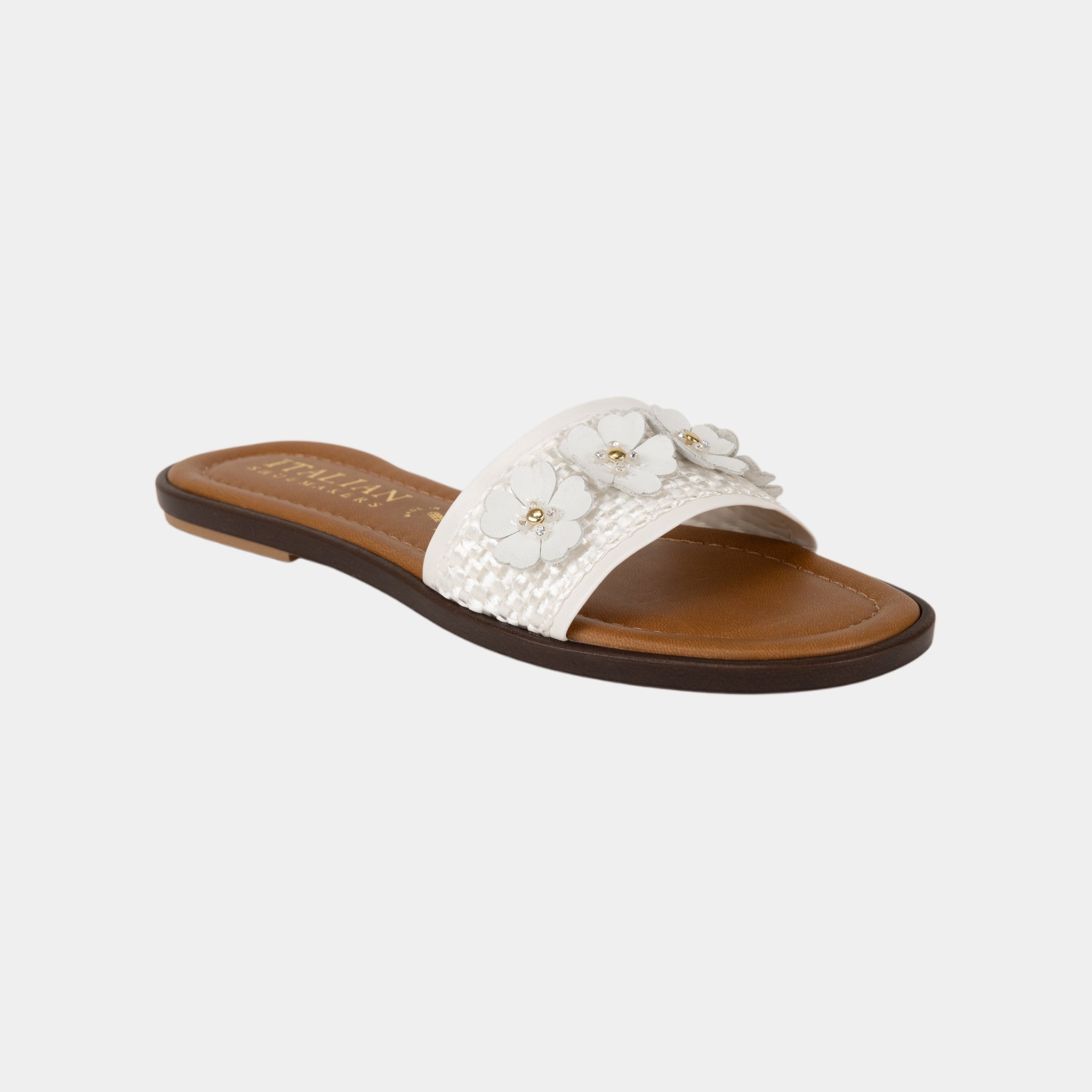Atom Floral Slide Sandal
