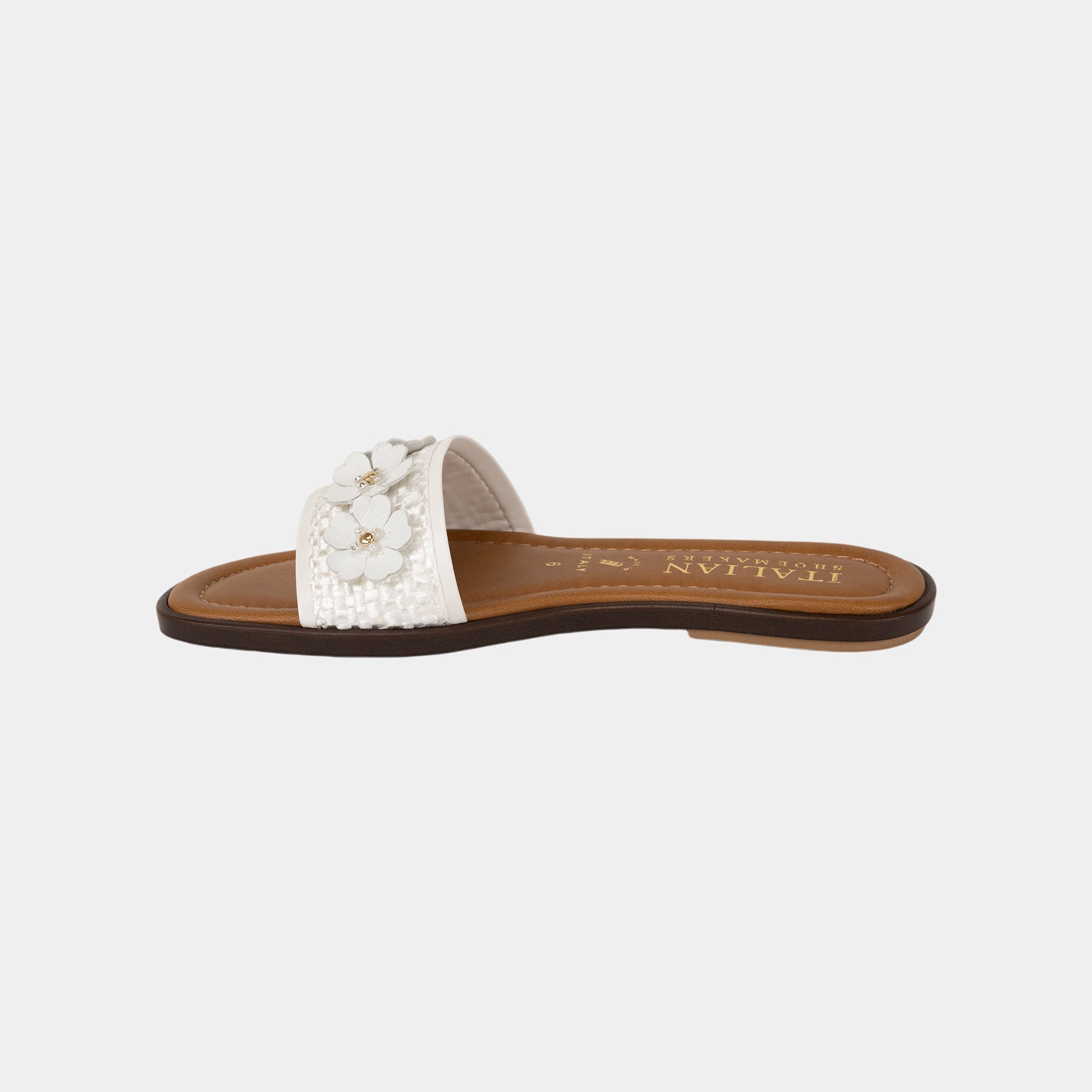 Atom Floral Slide Sandal