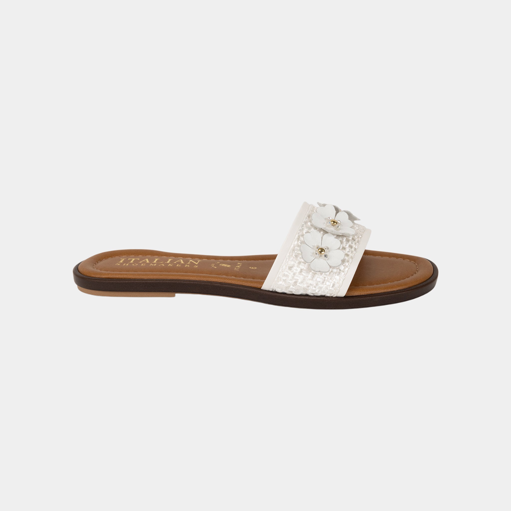 Atom Floral Slide Sandal