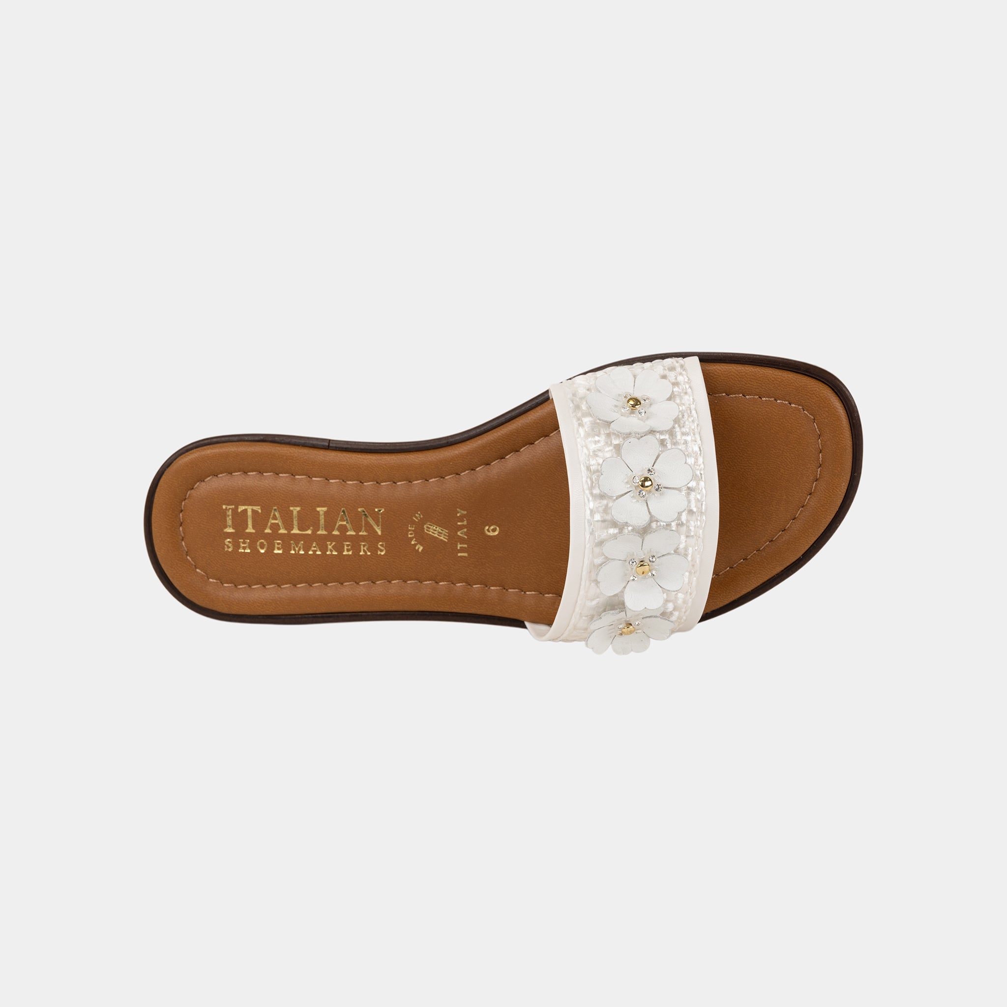 Atom Floral Slide Sandal