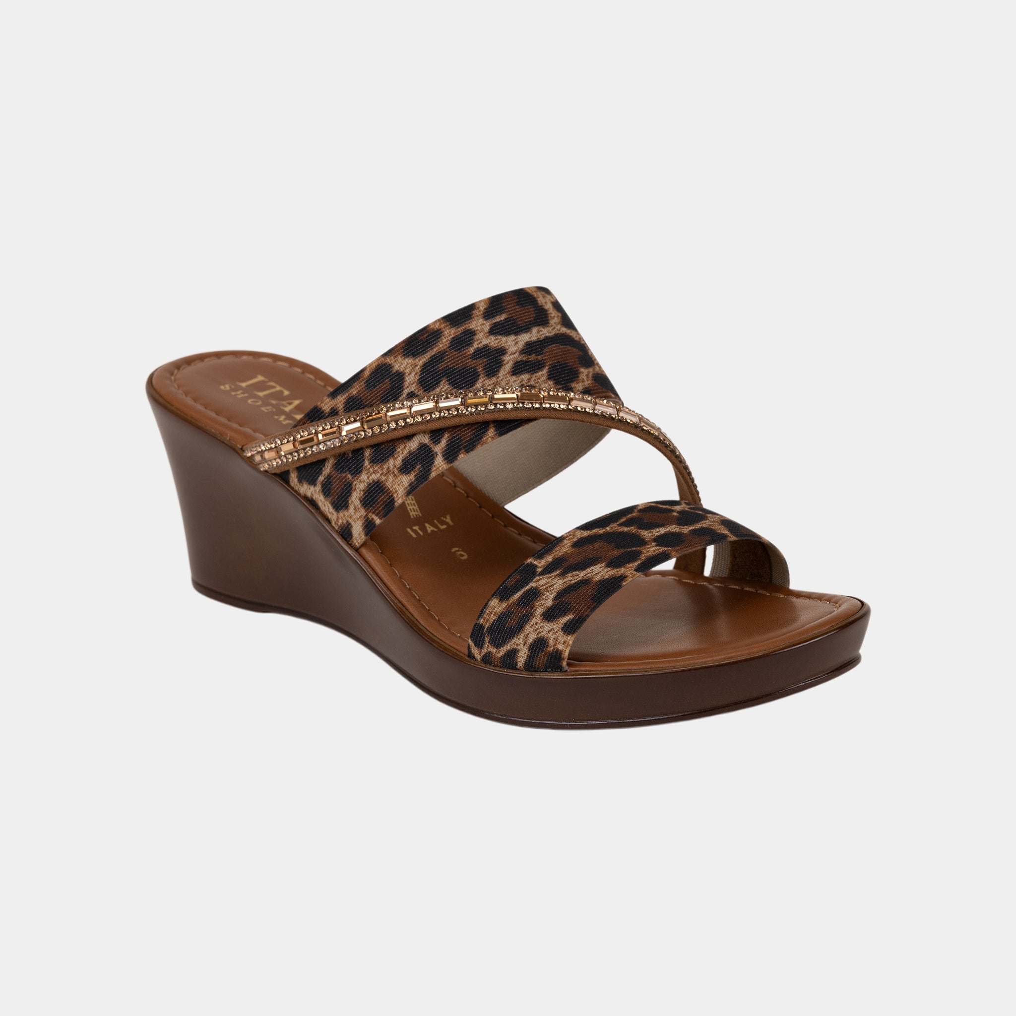 Saturn Wedge Sandal